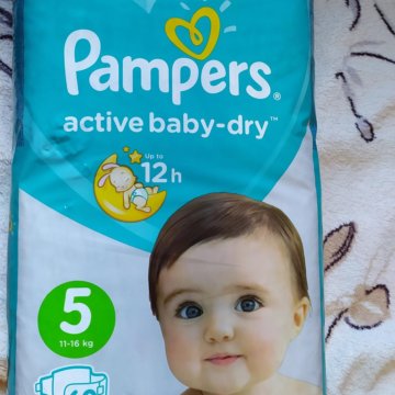 60 5 кг. Pampers Active Baby Dry 5 60шт.