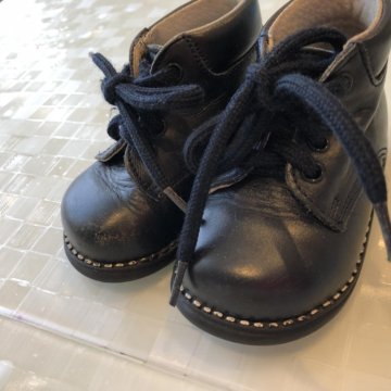 Ботинки 18 р кожа