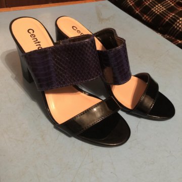 Сабо женские синие 38р-р