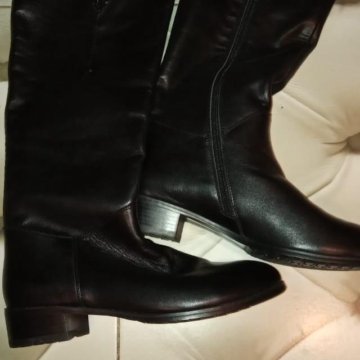 Сапоги кожа