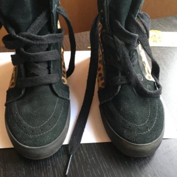 Кеды на танкетке vans