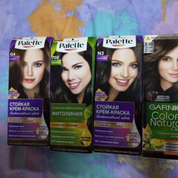 Какая краска для волос лучше palette или garnier