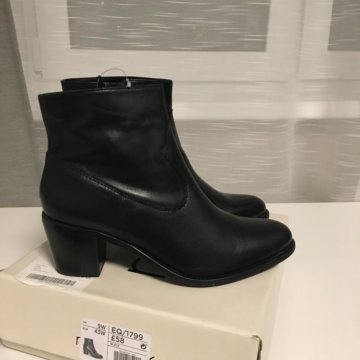 Ботинки женские кожаные