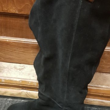 Сапоги замша,еврозима, 41размер