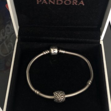Оригинальный браслет Pandora+шарм