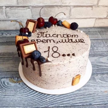 Торт Мужу Без Мастики Фото
