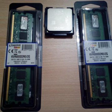 Kingston KVR800D2N5/2G + AMD Athlon II X3 460