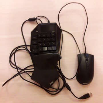 Игровой набор HORI мышь + кейпад