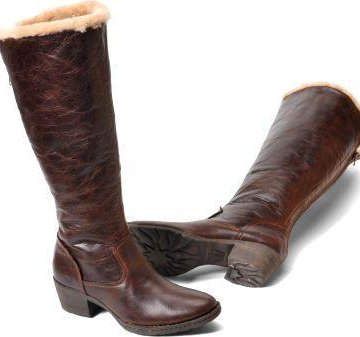 Сапоги Born на широкую голень