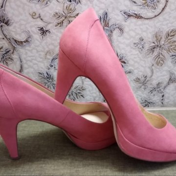 Замшевые туфельки La Stvada