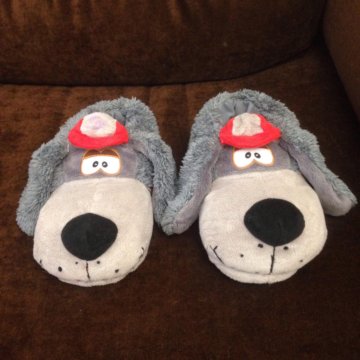 Детские тёплые тапочки размер 31/32