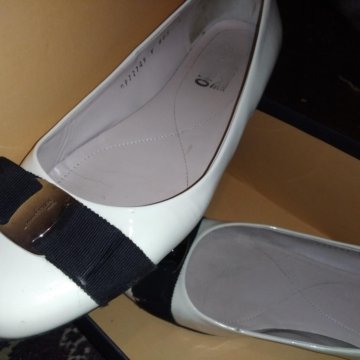 Salvatore ferragamo Кожаные балетки