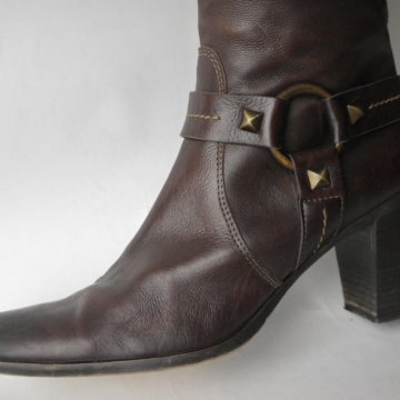 Кожаные сапоги Lavorazione Artigiana р.40