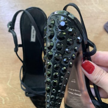 Miu miu оригинал босоножки новые