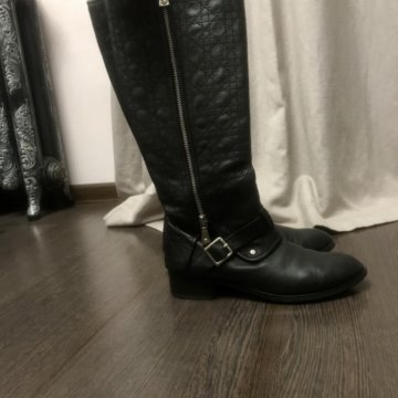 Сапоги из натуральной кожи