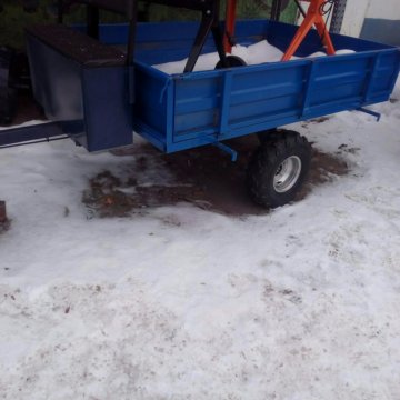 Прицеп к мотоблоку