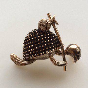 Ежики и черепашка, брошки