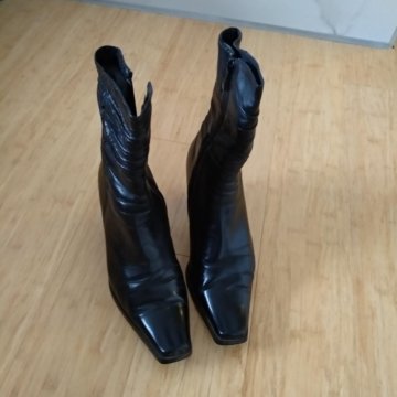 Полусапожки, ботинки кожаные 37