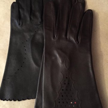 Перчатки кожаные новые