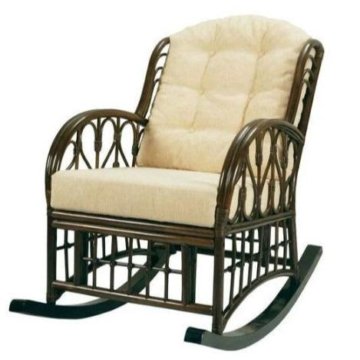 Кресло мамасан из ротанга