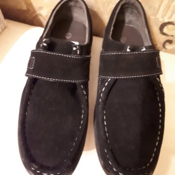 Туфли натуральная замша новые