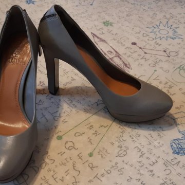 Туфли серые высокие