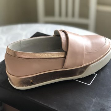 Слипоны новые кожа 36 размер