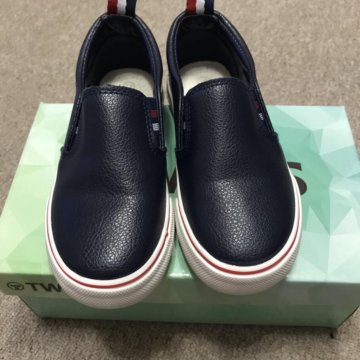 Слипоны для мальчика синие