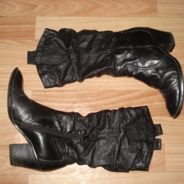 сапоги кожа