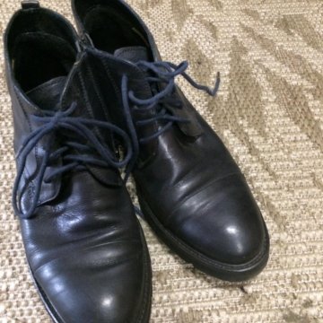 Ботинки демисезонные, натуральная кожа