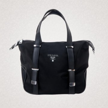 Сумка из текстиля Prada чёрная (артикул 3287)