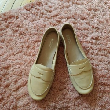 Лоферы новые натур.кожа