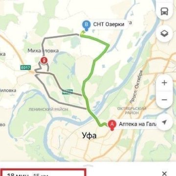 Карта алексеевка уфа
