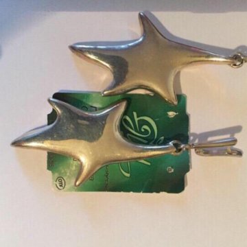 Серьги новые / серебро