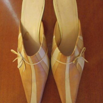 Сабо женские 38 размер, кожа