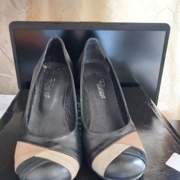 Туфли женские кожаные