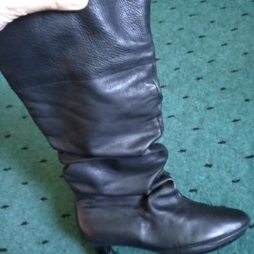 Сапоги жен 40 мягкая кожа