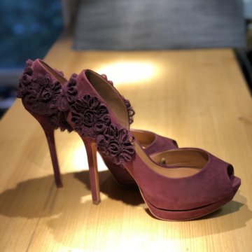 Туфли винные ZARA 39