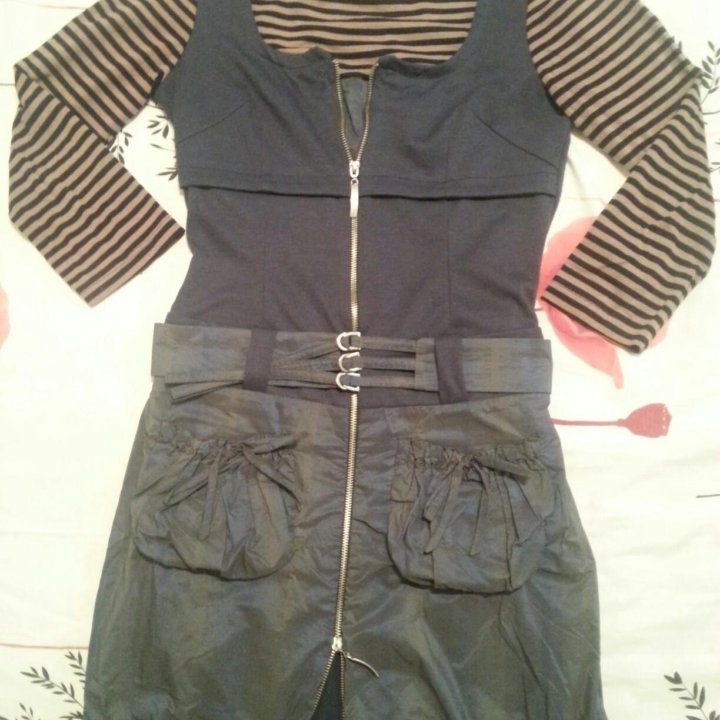 Теплое платье