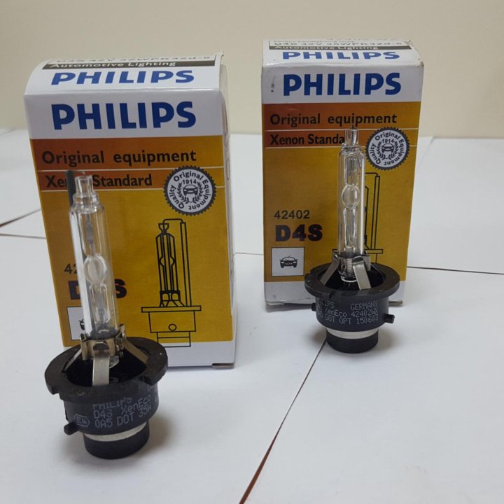 Лампы ксенон Philips d4s