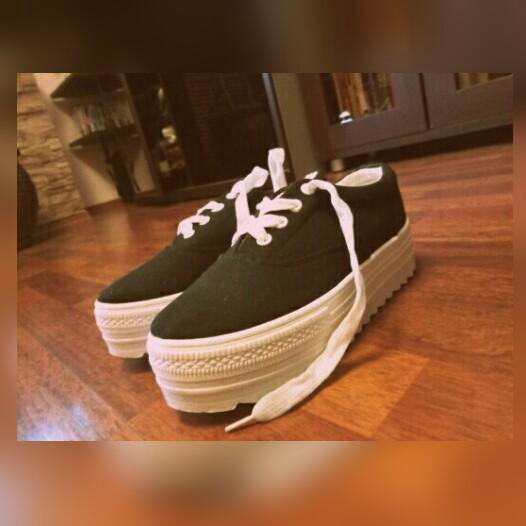 Кеды на платформе