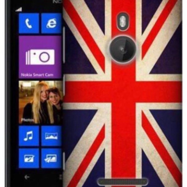 Новый чехол lumia 925, Люмия 925, Британский флаг