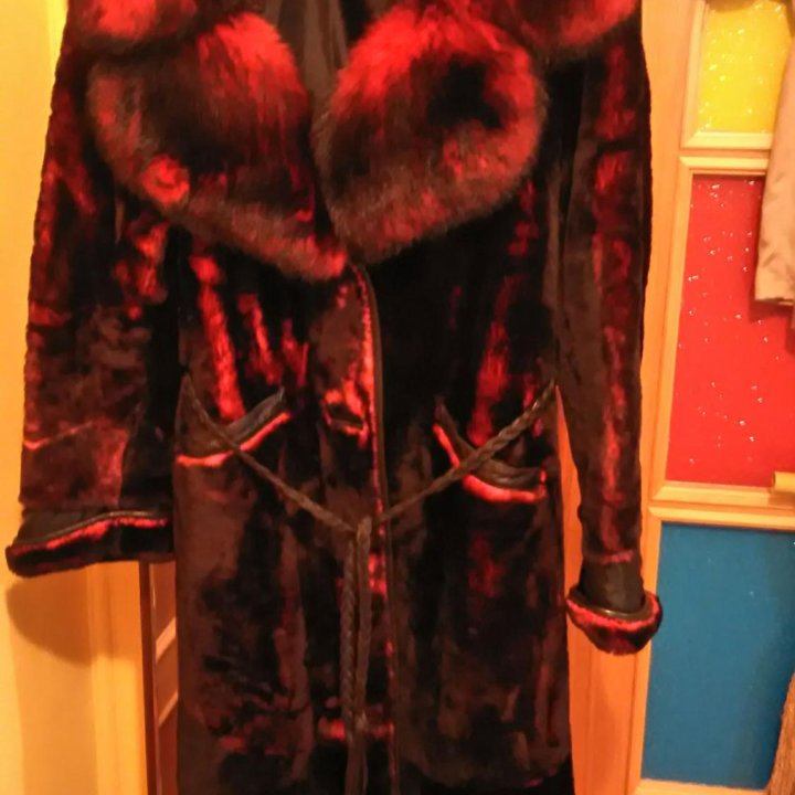 Шуба мутоновая