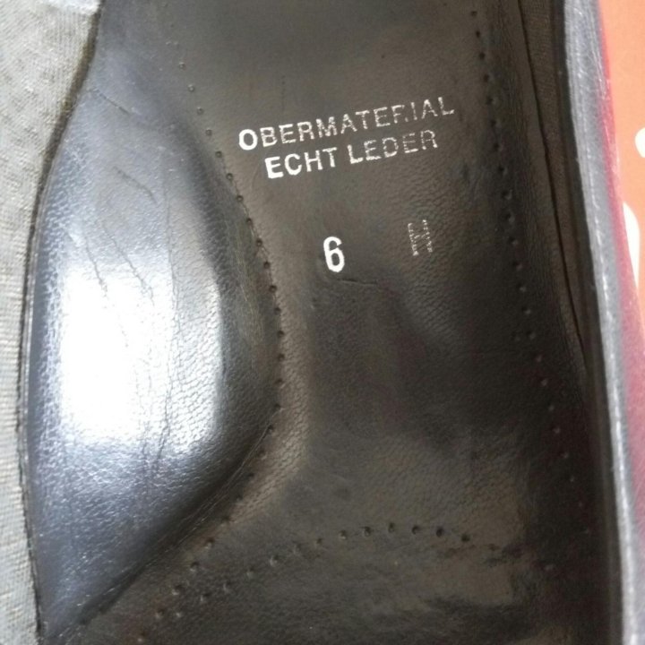 Туфли черные