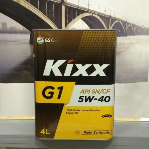 KIXX G1 SN Plus 5W40 кикс 5w-40