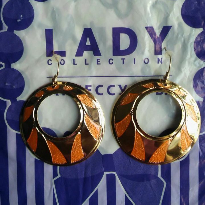 Серьги новые