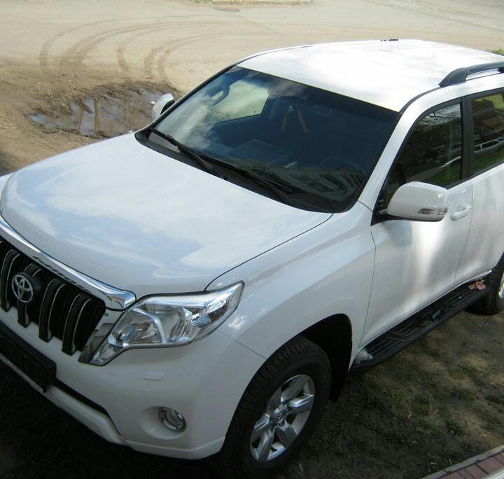 Рейлинги продольные на Toyota Prado 120/150