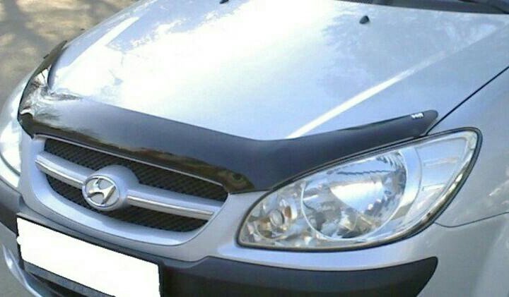 Дефлекторы, мухобойка на Hyundai Getz