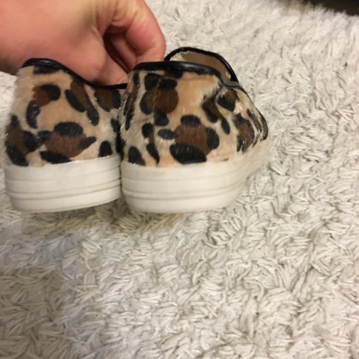 Слипоны леопард