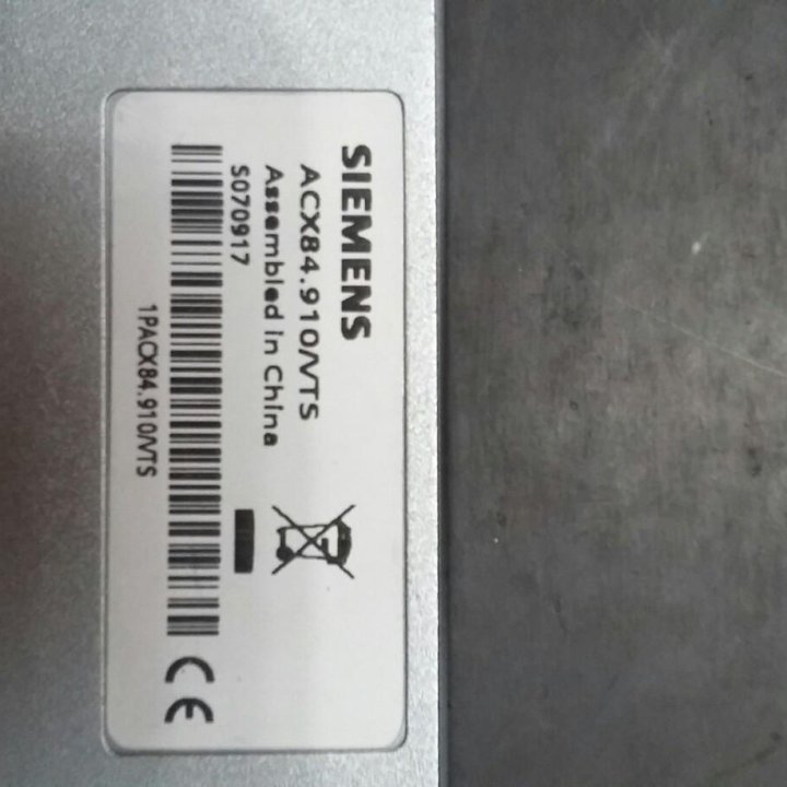 Панель оператора VTS Siemens ACX84.910